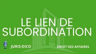 Le lien de subordination [Droit des affaires]