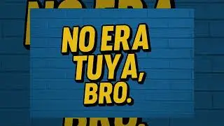 NO ERA TUYA BRO CUMBIA 420