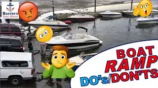 Boat Launch Mistakes and Boat Ramp Etiquette for ALL