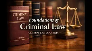 Criminal Law Explained: Foundations of Criminal Law