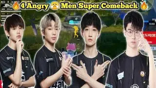 4am Gets Angry 🔥🔥 in Pel Qualifier grand finals &bull; 4am Super comback with 15 kills in Sanhok Match 🔥👊