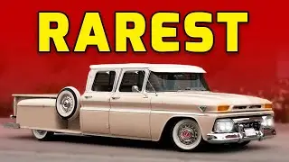 10 RAREST American Pickup Trucks Ever Made!