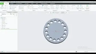 CREO TUTORIAL || PATTERN Command