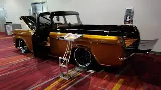 Kindig It 1958 El Cameo, El Camino Style Hot Rod Truck - Made Using A 1956 Panel Truck