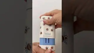 🐝{asmr unboxing} Wild Natural Deodorant | Sustainable & Refillable #deodorant #deodorants #skincare