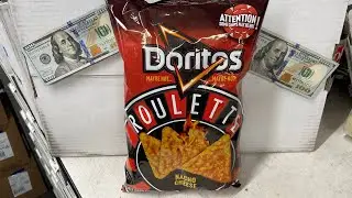 Doritos Roulette Spicy Nacho chips. We tried the game and failed 🤦🏻&zwj;♀️