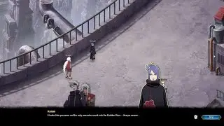 Naruto English Online MMO Walkthrough Part 37 - Konan Boss Fight Mission Battle Mission Gameplay