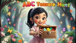 🧭ABC Treasure Hunt Song | Learn Alphabet with Kiah |Fun Educational Adventure for Kids #kidslearning