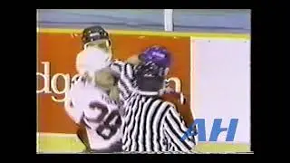 NHL Nov. 15, 1993 Bill Huard,OTT v Mario Roberge,MTL Ottawa Senators Montreal Canadiens