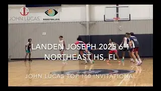 Landen Joseph 2025 6'1 Northeast High School, Florida (John Lucas Top 160 Camp)
