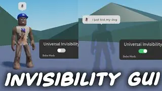 Скрипт троллинга с невидимостью FE GUI &mdash; ROBLOX EXPLOITING