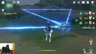 Minacious Isle Laser Guide Puzzle Outside Open World Genshin Impact