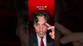Sigma face tutorial #sigma #face #turorial #stepbystep #mewing #shelove