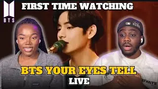 K-POP NEWBIES FIRST TIME WATCHING BTS (방탄소년단) YOUR EYES TELL LIVE!