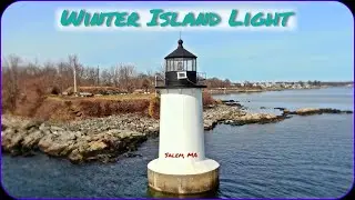 Winter Island Light - aka Fort Pickering Light - Salem, MA - DJI Mavic 2 Zoom drone & Osmo Action