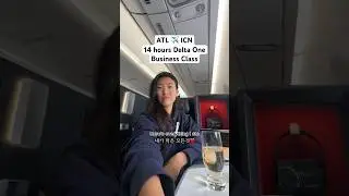 Delta one business class from Atlanta to Incheon