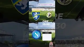 @frosinonecalcio @officialsscnapoli #frosinonenapoli #risultato #parolaaitifosi #brunopizzulthevoice