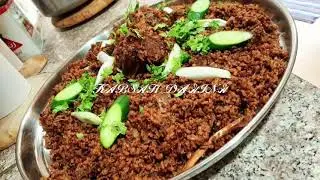 RESEP KABSAH DAGING RICE HASAWI(ALHASSA)