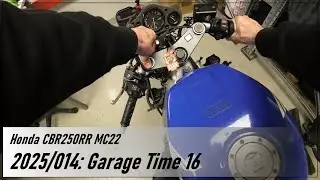 Honda CBR250RR MC22 | 2025 / 014: Garage Time 16 | Project MC22: Part 10