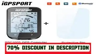 #iGPSPORT BSC100S ANT+ GPS Odometer Cycling Bike Computer Riding Wireless Speedometer Support Power