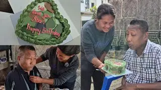  Surprising my Husband on his Birthday| Cooking his fav Pork recipe and green chilli chutney🤎