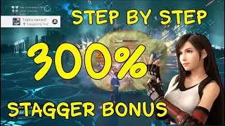 [TIPS] Final Fantasy VII Remake : Battle Intel no.12  How to increase Stagger Bonus to 200% - 300%