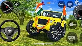 Thar Driving Game 4K 🚙 | Indian Village Road Gameplay | @noobgameryt1000
