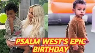 Kim Kardashian Celebrates Son Psalm's 5th Birthday With Ghostbusters Themed Party