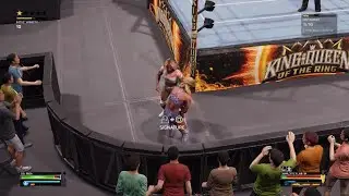 Going crazy #SolRuca Vs #CharlotteFlair #WWE2K25