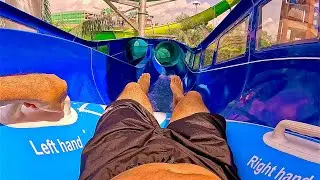 Duo Racing Water Slide at SplashMania Waterpark