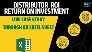 Distributor ROI | FMCG Distributor Return on Investments through Excel Sheet Case Study