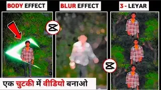 New trending cap cut video editing
