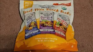 Costco Sale Item Review Nature's Garden Organic Trail Mix Snack Packs Taste Test