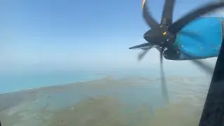 Bahamasair C6-BFW ATR 72-600 Landing MYEF Exuma