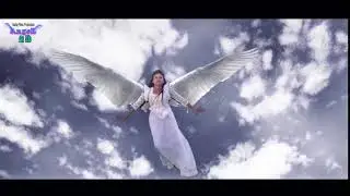 Angel in 3d movie film making scene