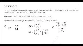 PROBABILIDAD (51), PROBABILIDAD, EJERCICIO 59