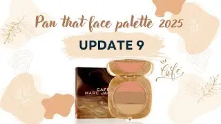 Pan That Face Palette 2025 - Update 9 | Marc Jacobs O!mega 3 | Only 1 shade left!