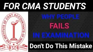 For CMA Students !!