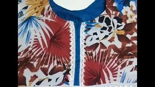 Fancy Neckline Cutting and Stitching (DIY)