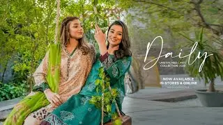 Crossstitch Daily Lawn || Crossstitch Unstitched New Summer Lawn Collection 2022