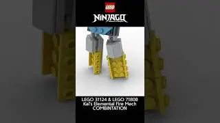LEGO 31124 ALTERNATE BUILD with LEGO Ninjago 71808 Kai's Elemental Fire Mech II