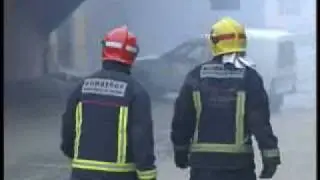 INCENDIO EN UNA FÁBRICA DE CALZADO DE FUENSALIDA