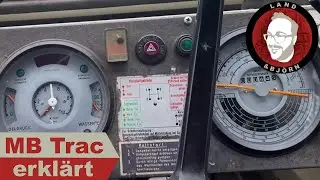 How to Drive: Mercedes Benz trac 65/70 - Alle Knöpfe und Hebel - MB trac