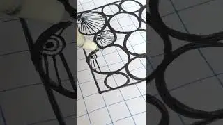Sea Shell Mandala drawing #mindfulness #doodleart