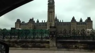 Driving Downtown Ottawa