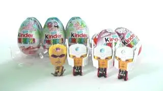 Kinder Surprise Eggs Marvel Toys  Киндер Сюрприз Мстители игрушки