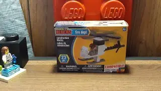 Lego vs. Make-It Blocks: Fire Dept. (Helicopter)