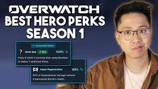 Which perks are the best for every hero in Overwatch Season 1?