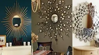 Wall decor mirror ideas !!wall decor mirror diy !round mirror wall decor ideas...