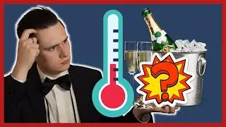 What is the best temperature to serve sparkling wine?